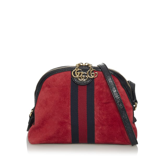 Gucci Ophidia Suede Crossbody Bag