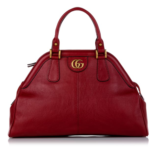 Gucci Rebelle Leather Satchel