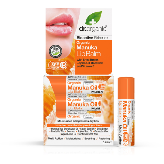 Dr Organic Manuka Lipbalm 5 ml
