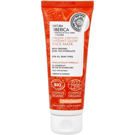 Natura Siberica Organic Certified Instant Glow Face Mask for all skin