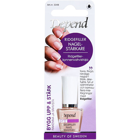 Ridgefiller Nail Strenghtner, Depend Nagelvård