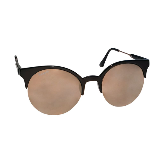 Haga Optik Hawaii Shiny Black Gold Lens
