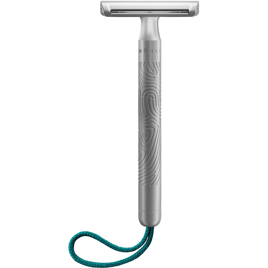 Mühle Companion Unisex Safety Razor Silver Matt Turquoise