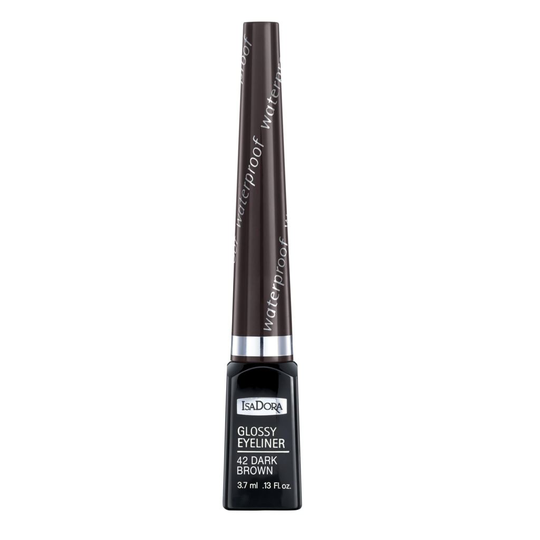 IsaDora Glossy Eyeliner Dark Brown 3,7 ml