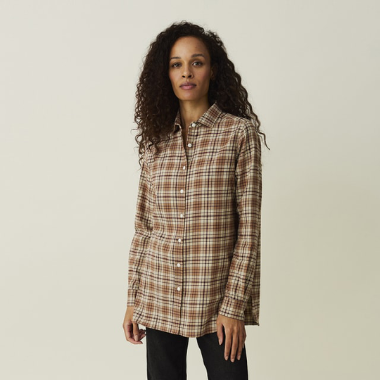 Isa Organic Cotton Flannel Shirt