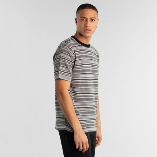 T-shirt Knitted Husum Black