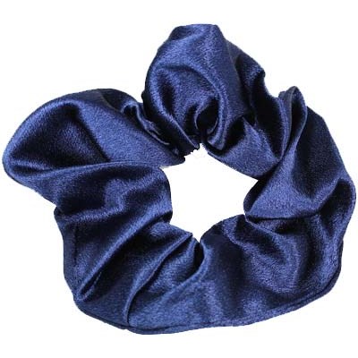 LYKO Enfärgad Scrunchie I Silklook Navy