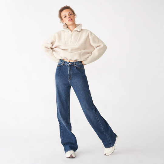 Vida jeans med hög midja WILLA