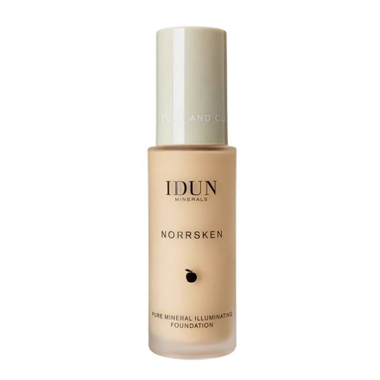IDUN Minerals Liquid Mineral Foundation Norrsken Freja Warm Light/Medium 30 ml