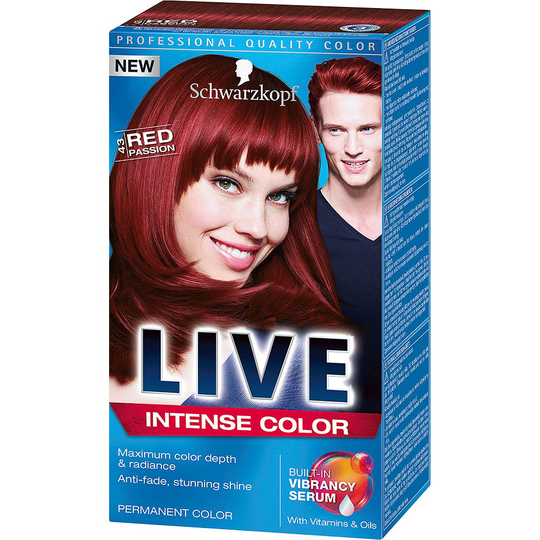 Schwarzkopf Live Color XXL, 43 Red Passion, Schwarzkopf Hårfärg
