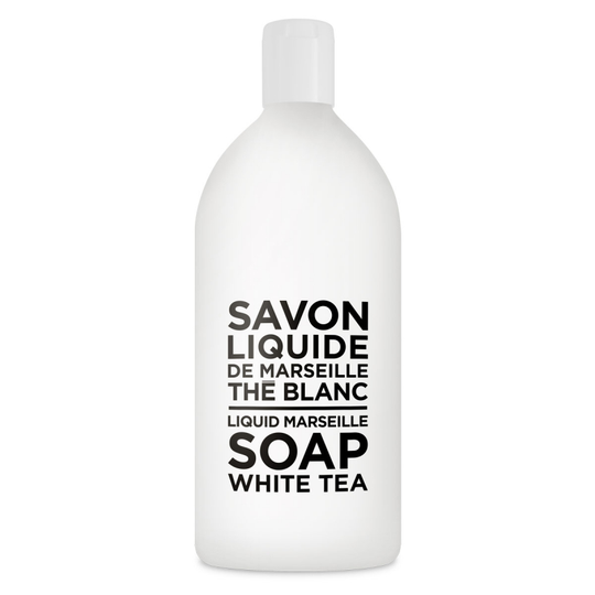 Compagnie de Provence Black & White Liquid Soap Refill White Tea (1000ml)