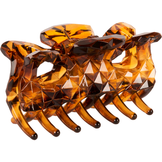 LYKO Hair Clip Diamond Solid 9cm Brown