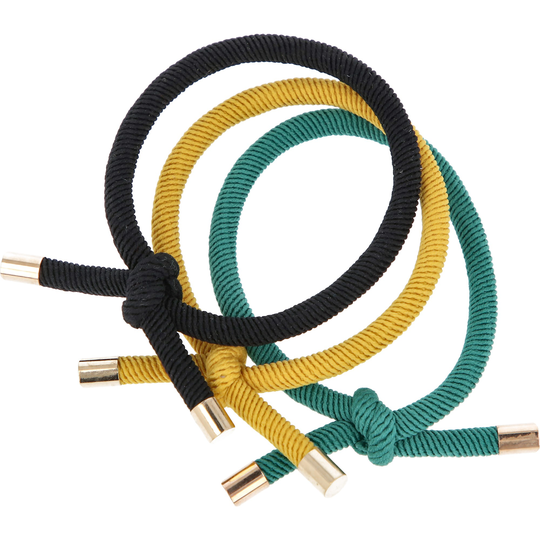LYKO Hair Tie 3 Pack Mustard