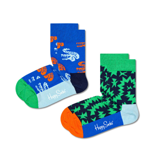 Kids Crocodile Socks 2-pack