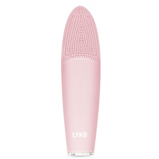 LYKO Thermal Sonic Facial Cleansing Brush Light Pink