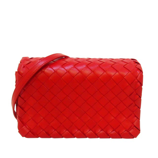Bottega Veneta Intrecciato Leather Crossbody Bag