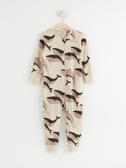 Pyjamas med valar