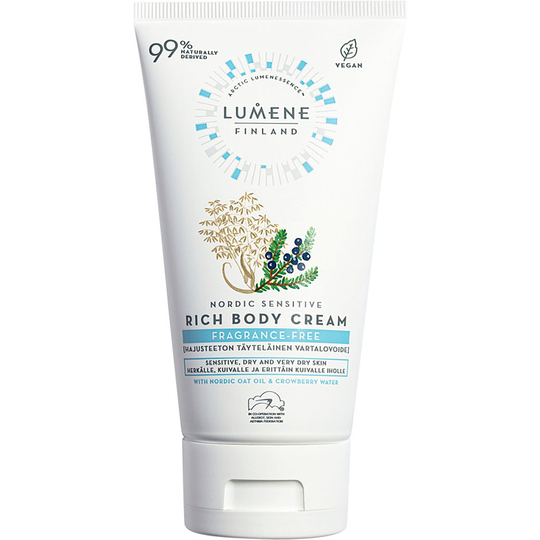 Nordic Sensitive Fragrance-free Rich Body Cream, 150 ml Lumene Body Cream