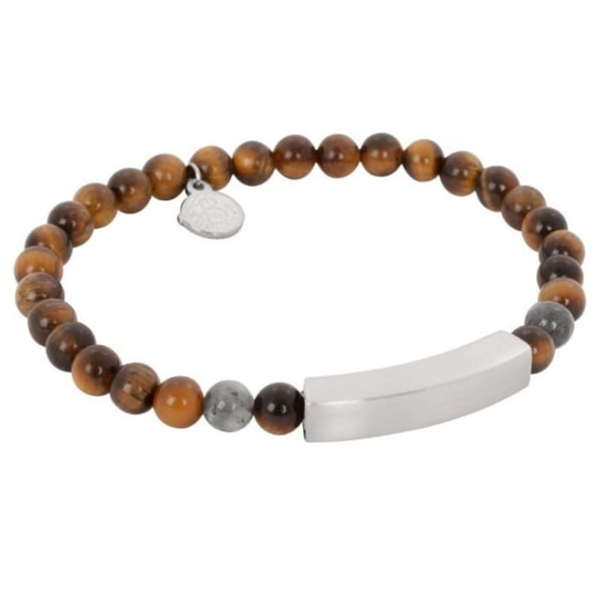 Brandon Beaded Bracelet Brown