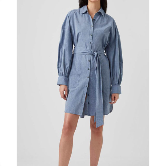 Apika End On End Tie Waist Dress