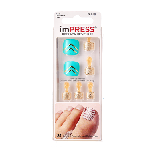 Kiss Impress Toenails Fancy Feet