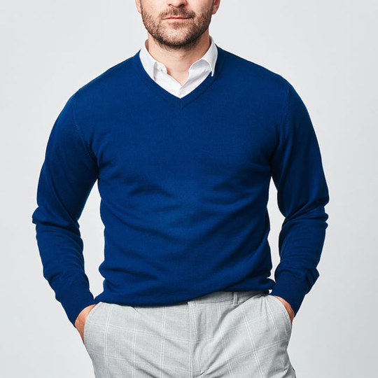 V-Neck Merino Sweater