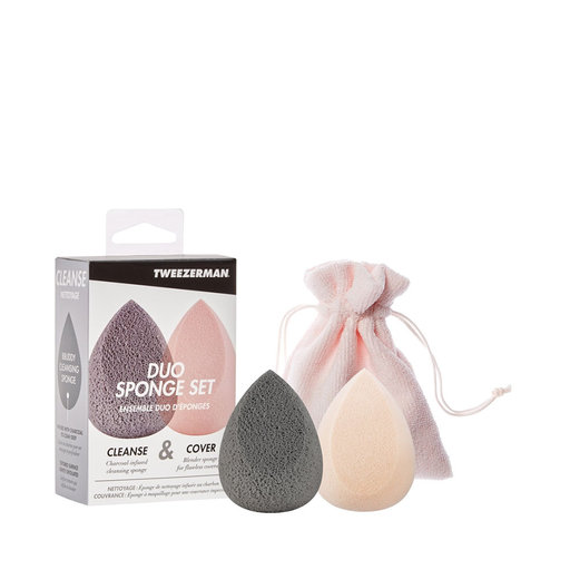 Wakeup & Makeup Duo Sponge Set
