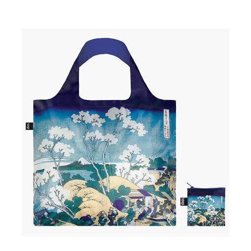 Katsushika Hokusai Fuji From Gotenyama Recycled Bag
