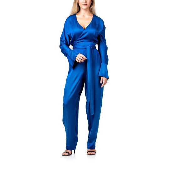 Valentina Satin Jumpsuit