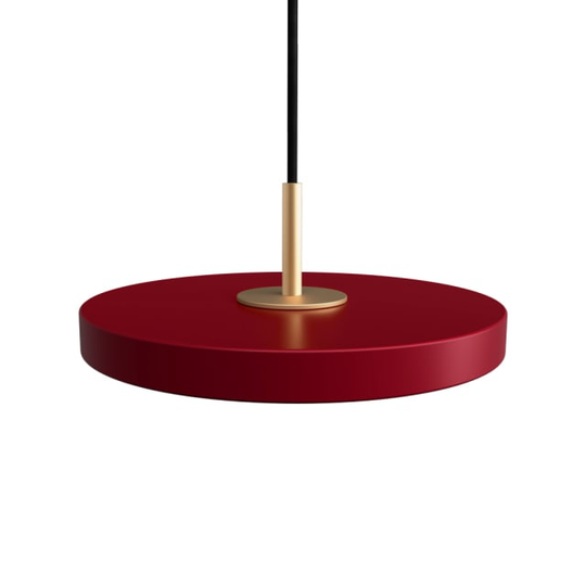 Asteria Micro Taklampa Ø15x5,7 Cm Ruby Red