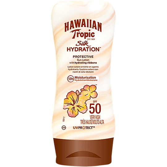 Hawaiian Tropic Silk Hydration Protective Sunlotion SPF 50, 180 ml Hawaiian Tropic Solskydd & Solkräm