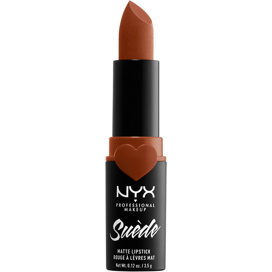 NYX PROFESSIONAL MAKEUP Suede Matte Lipstick Peach Don't Kill My Vibe