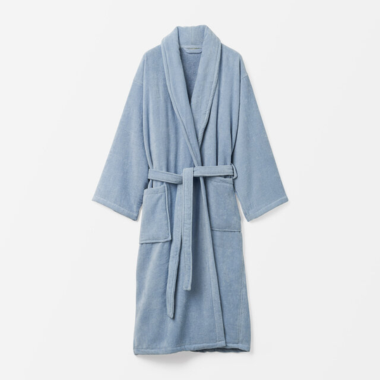 Morgonrock i velour, S/M