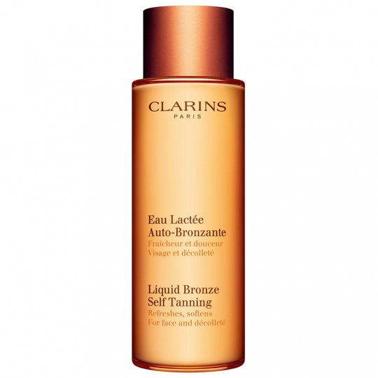 Clarins Liquid Bronze Self Tanning Face and Dekolletage (125ml)