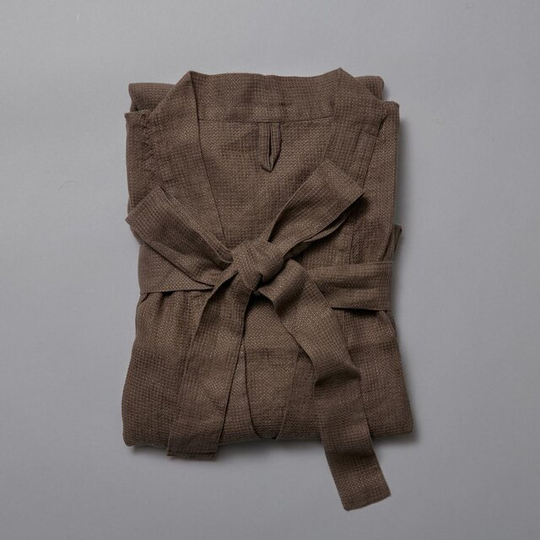 Norrgavel Kimono Våffla Brun