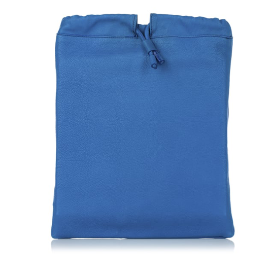 Burberry Leather Drawstring Pouch