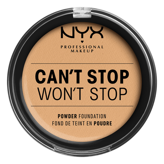 NYX Professional Makeup Cant Stop Wont Stop Powder Foundation 08 True Beige