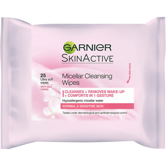 Skin Active Micellar Cleansing Wipes, 200 ml Garnier Micellär