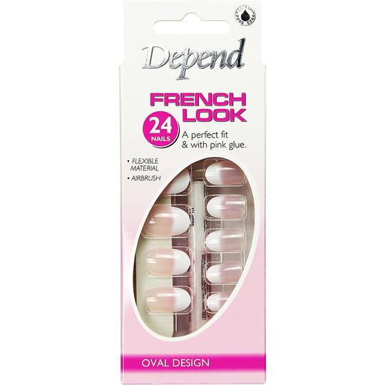 Depend French Look Oval Design 6160, Depend Lösnaglar