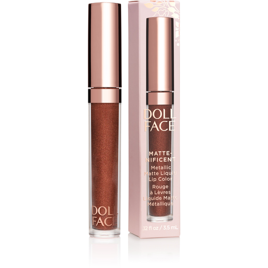 Doll Face Matte-Nificent Metallic Liquid Lipcolor Eclipse