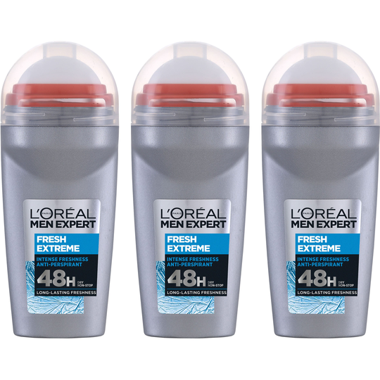 Loreal Paris Men Expert Deo Fresh Extreme Ice Cool Effect Trio