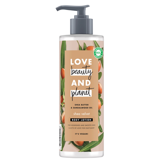 Love Beauty & Planet Shea Butter & Sandalwood Oil Shea Velvet Body Lot