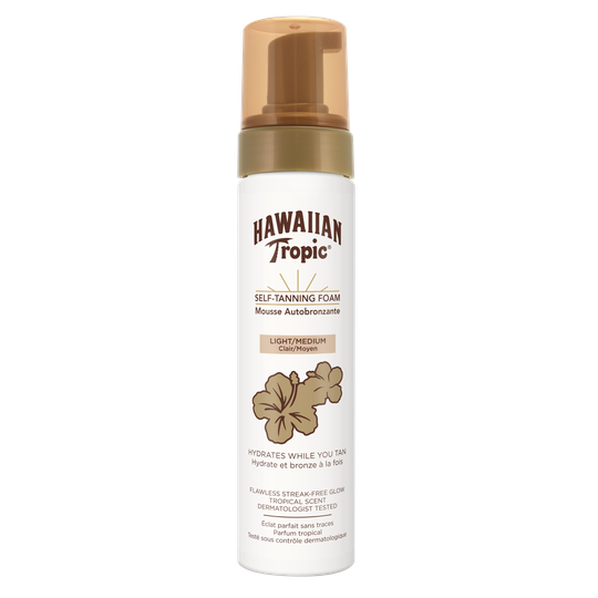 Hawaiian Tropic Self-Tanning Foam Light/Medium 200 ml