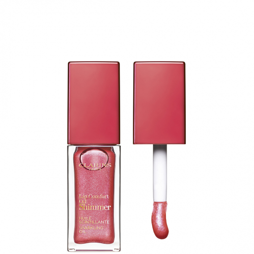 Clarins Lip Comfort Oil Shimmer 04 Intense Pink Lady