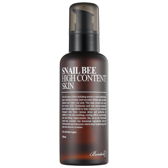 Snail Bee High Content Skin, 150 ml Benton Ansiktsvatten