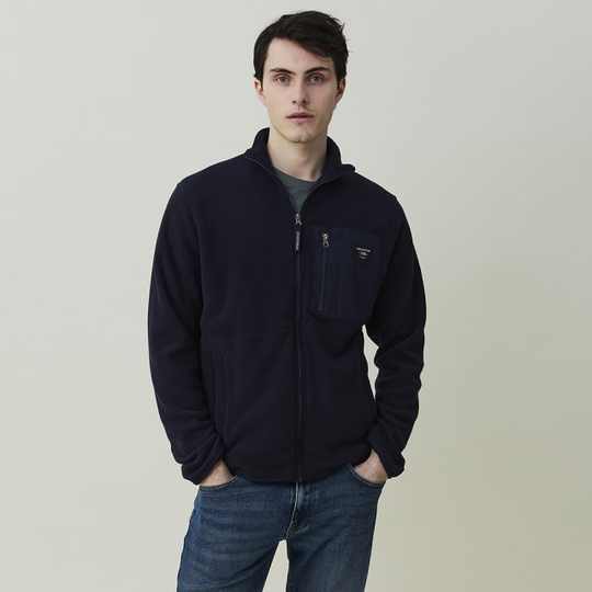 Oliver Full Zip Fleece Cardigan
