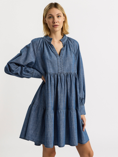 Klänning i chambray