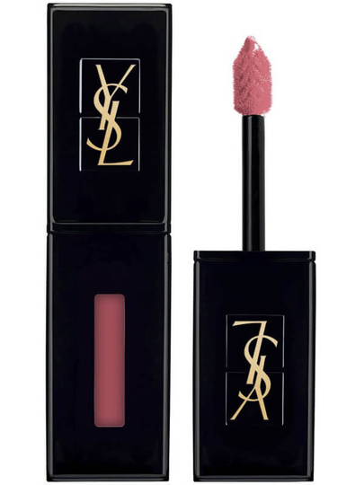 Yves Saint Laurent Vernis À Lèvres Vinyl Cream Liquid Lipstick Rose Mix 412