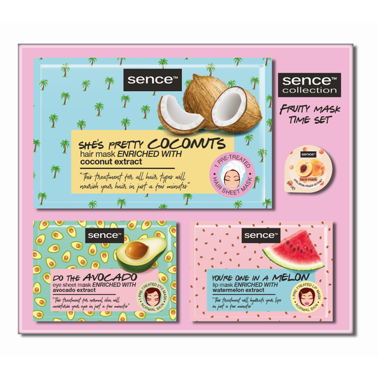 Sencebeauty Giftset Mask Times Hair Mask+Eye Mask