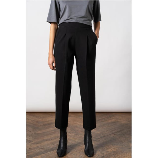 Lee Pleat Pants - Black